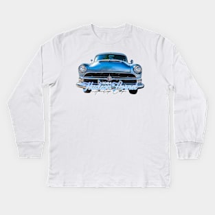 1954 Hudson Hornet Hardtop Coupe Kids Long Sleeve T-Shirt